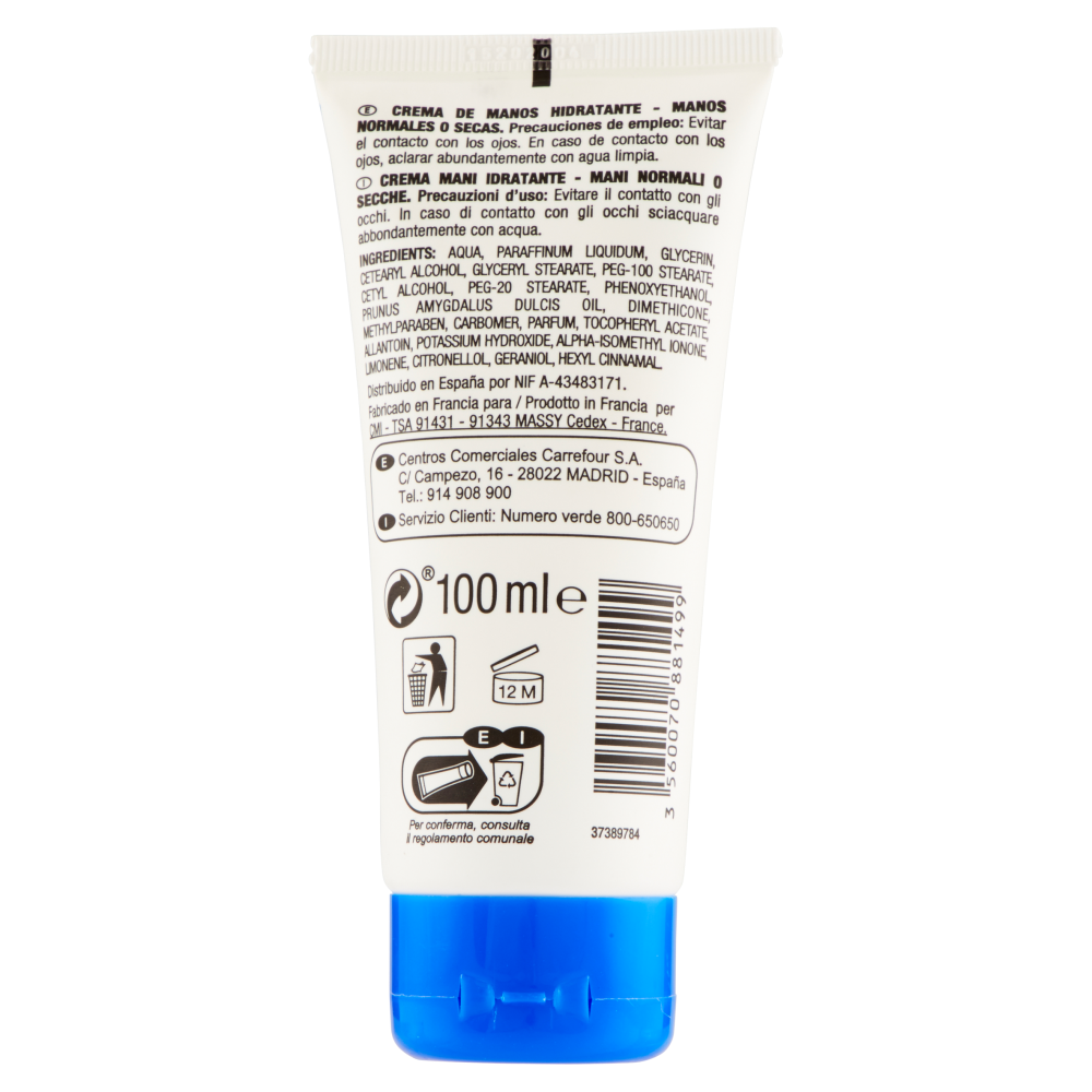Carrefour Crema Mani Idratante 100 ml