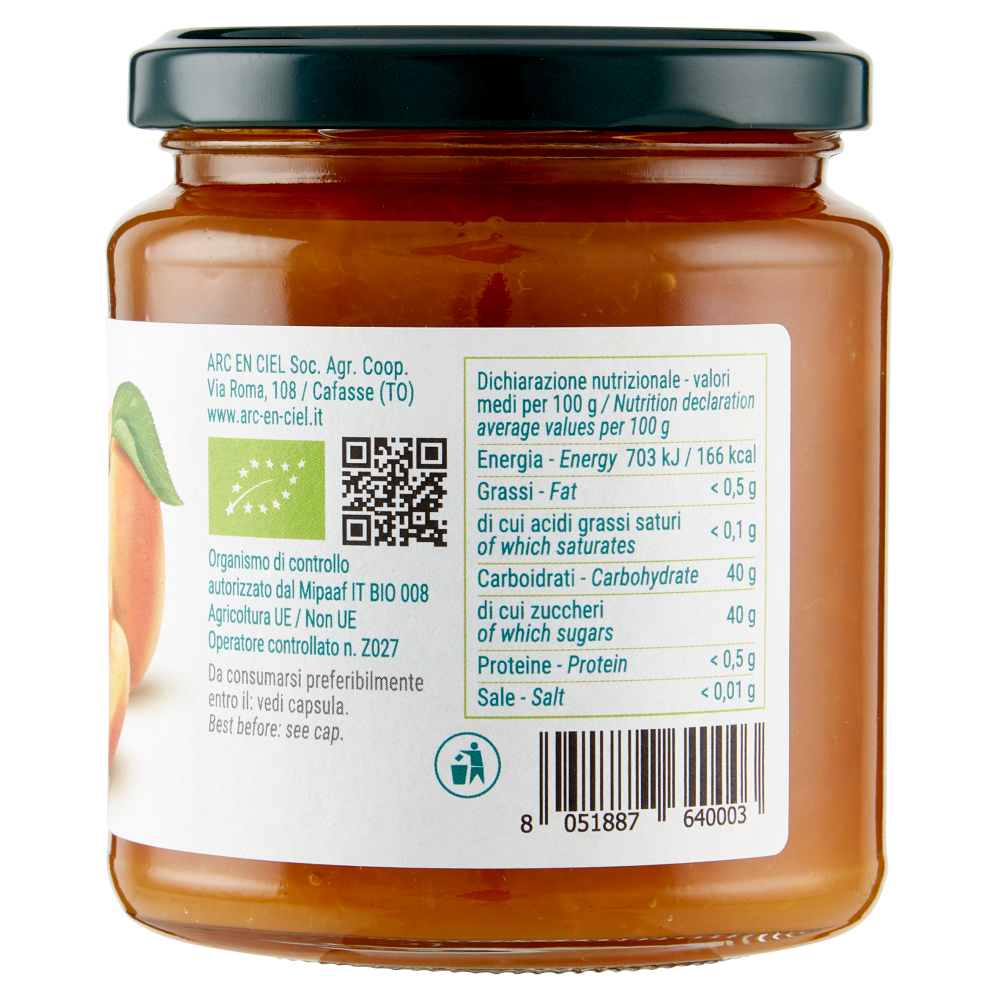 Bio Più Albicocca 330 g