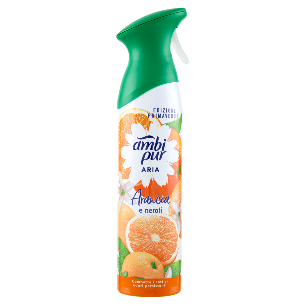 Ambi Pur Profumatore Per Ambienti Spray Arancia e neroli 185 ml