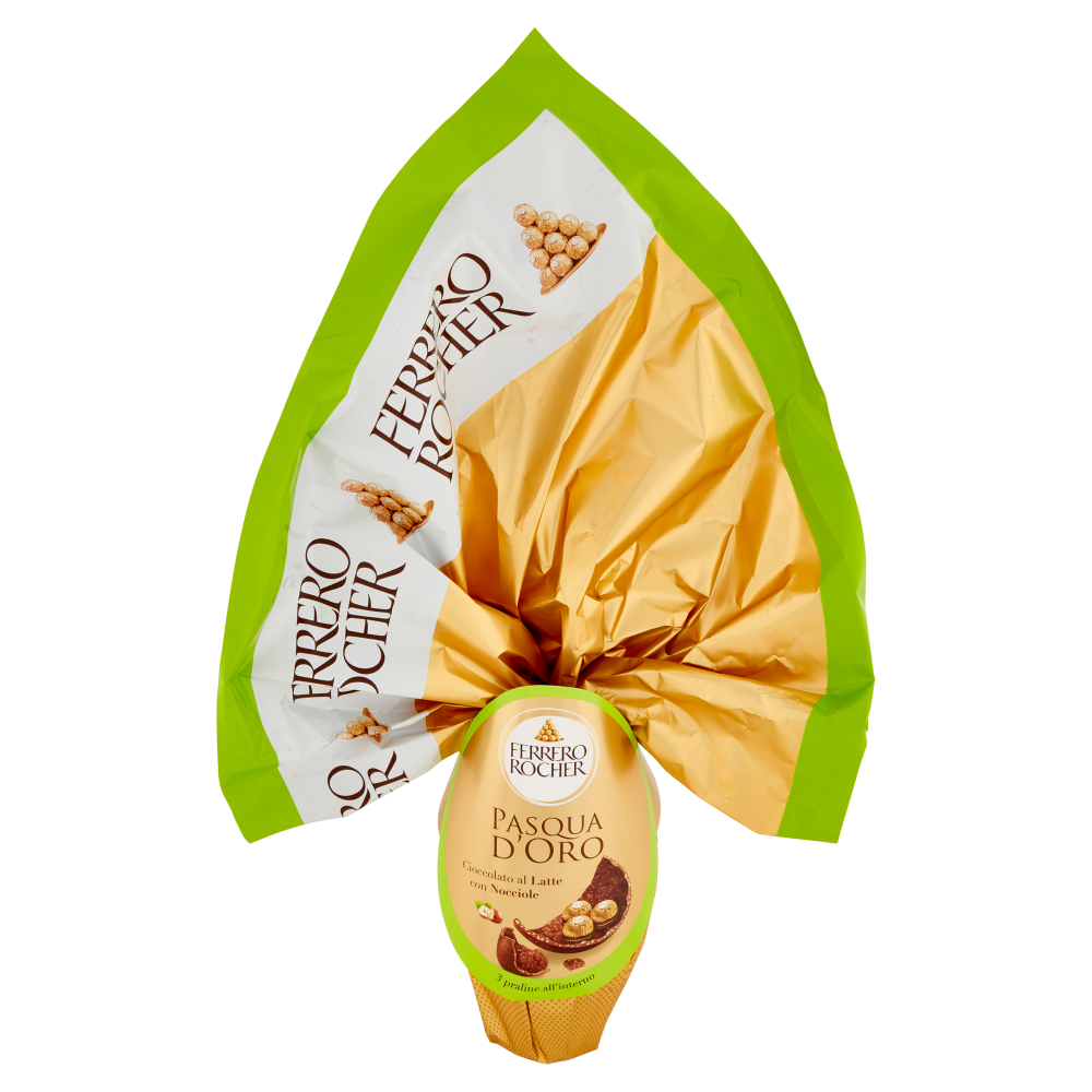 Ferrero Rocher Pasqua d'Oro Cioccolato al Latte con Nocciole 212,5 g
