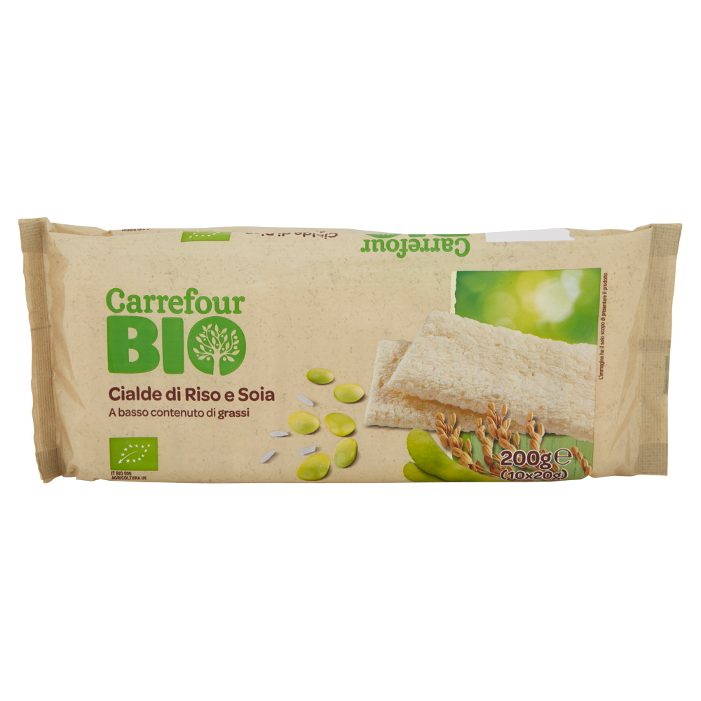 Carrefour Bio Cialde di Riso e Soia 10 x 20 g