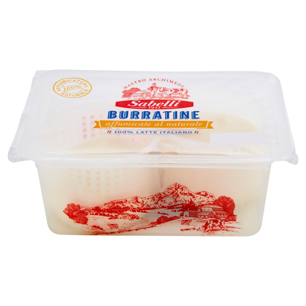 Sabelli Burratine affumicate al naturale 2 x 100 g