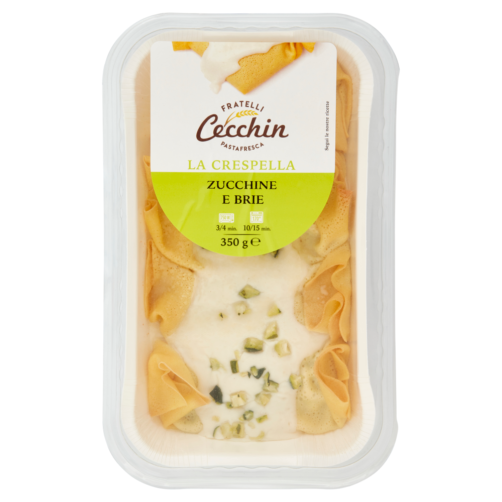 Cecchin la Crespella Zucchine e Brie 350 g