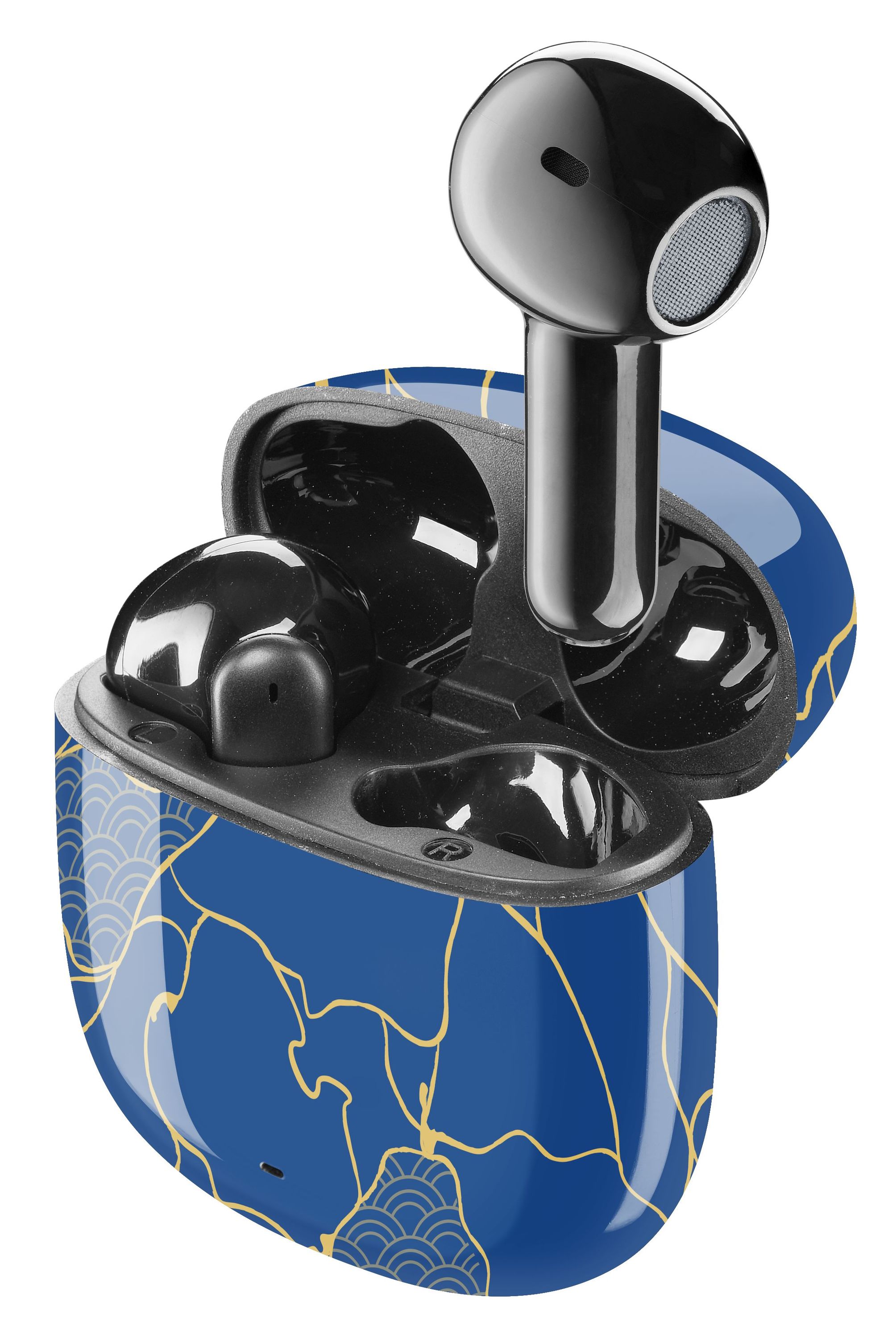 Music Sound Showy Auricolari Bluetooth TWS a capsula senza fili con custodia di ricarica in vari modelli e colori