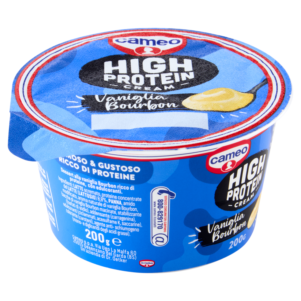 cameo High Protein Cream Vaniglia Bourbon 200 g