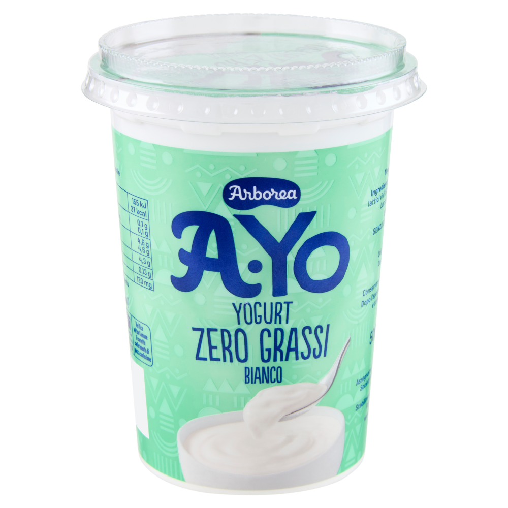 Arborea A-Yo Yogurt Zero Grassi Bianco 500 g