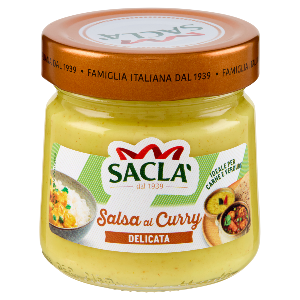 Saclà Salsa al Curry Delicata 190 g