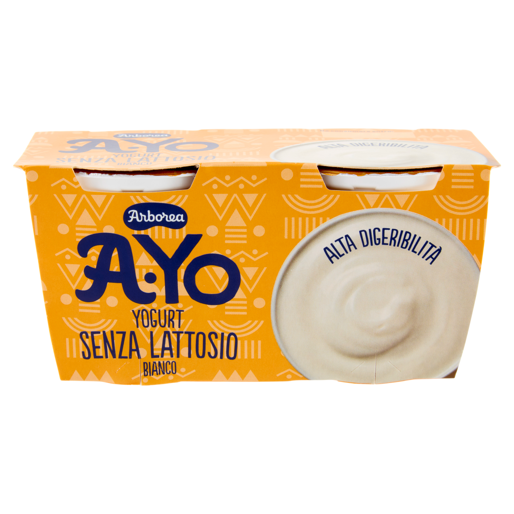 Arborea A-Yo Yogurt Senza Lattosio Bianco 2 x 125 g