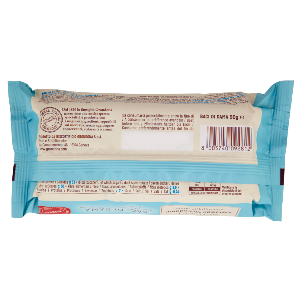 Orlando Grondona Baci di Dama 90 g