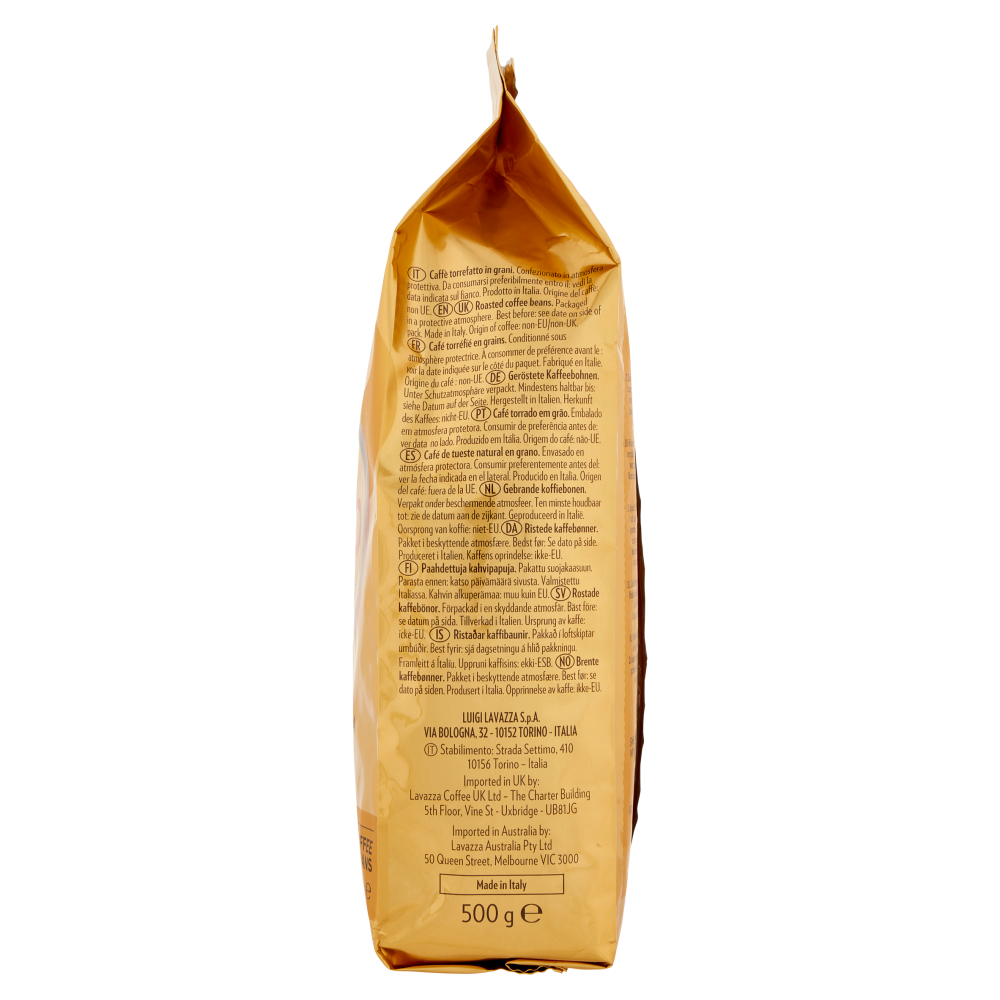 Lavazza Qualit&agrave; Oro 100% Arabica Coffee Beans 500 g