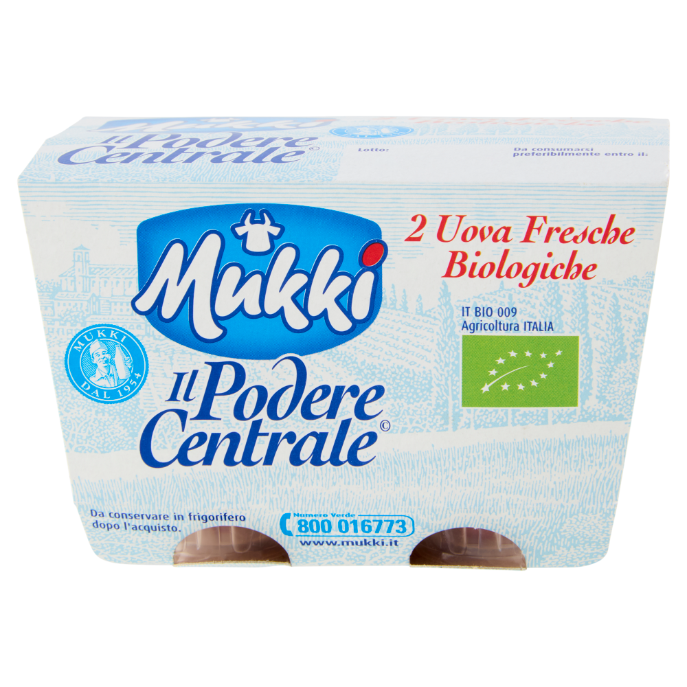 Mukki Il Podere Centrale 2 Uova Fresche Biologiche