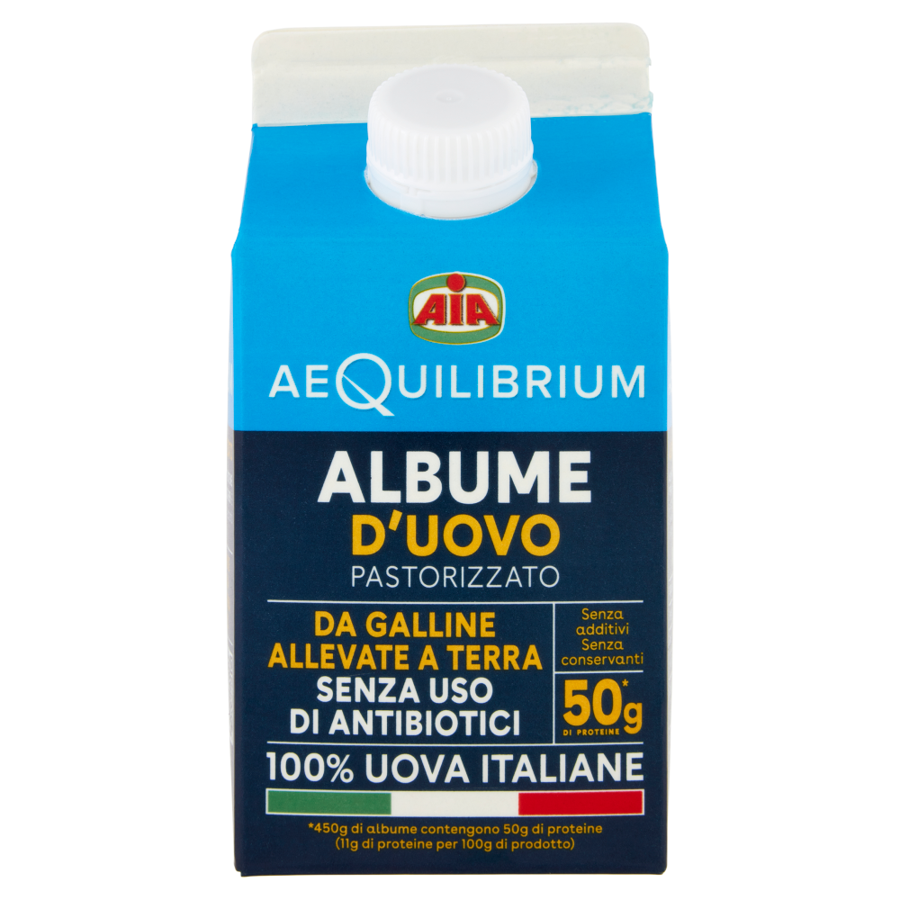 Aia aeQuilibrium Albume d'Uovo Pastorizzato 450 g