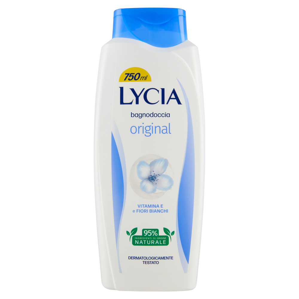 Lycia bagnodoccia original Vitamina E e Fiori Bianchi 750 ml