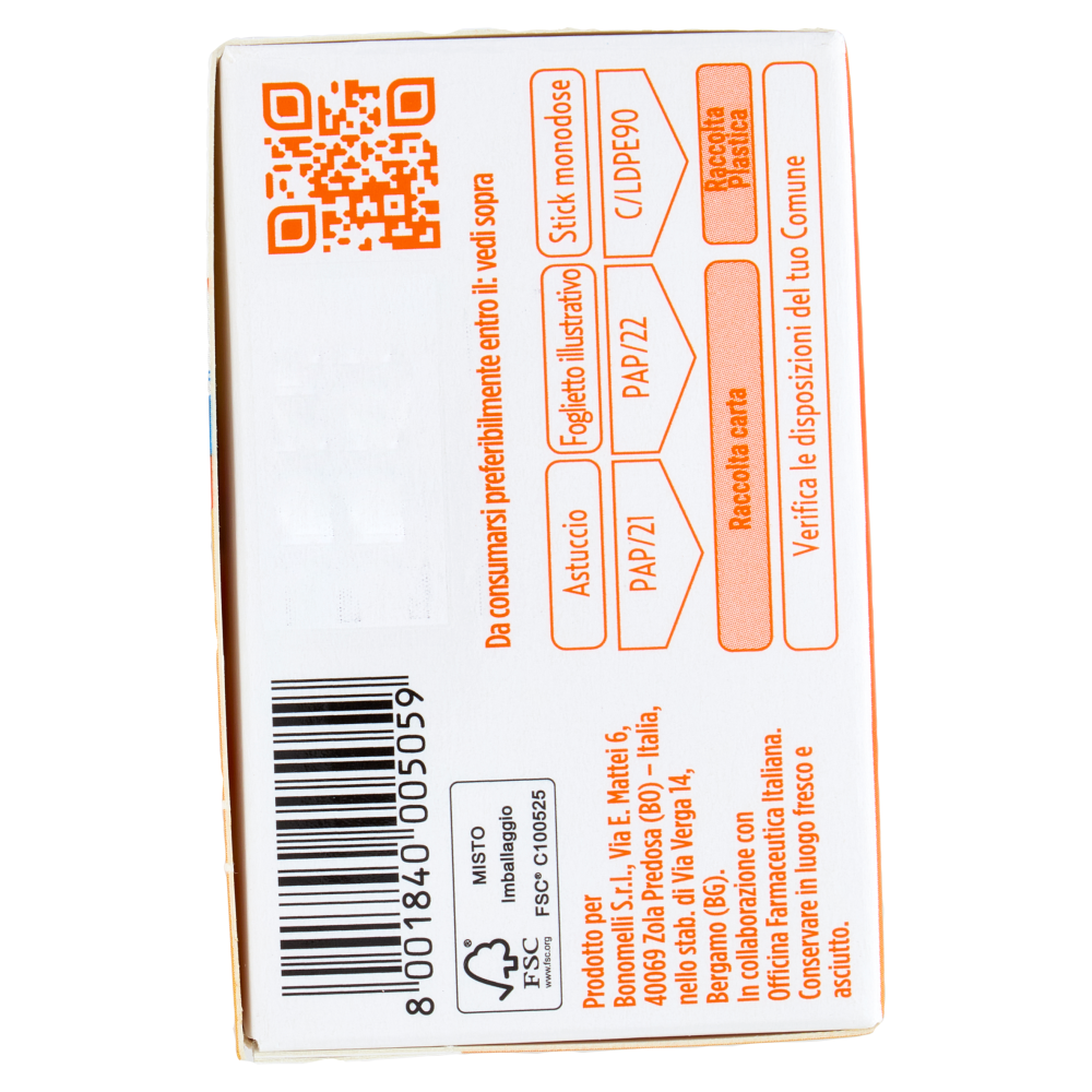 Bonomelli Integratori Botanici Vitality 14 stick monodose 140 ml