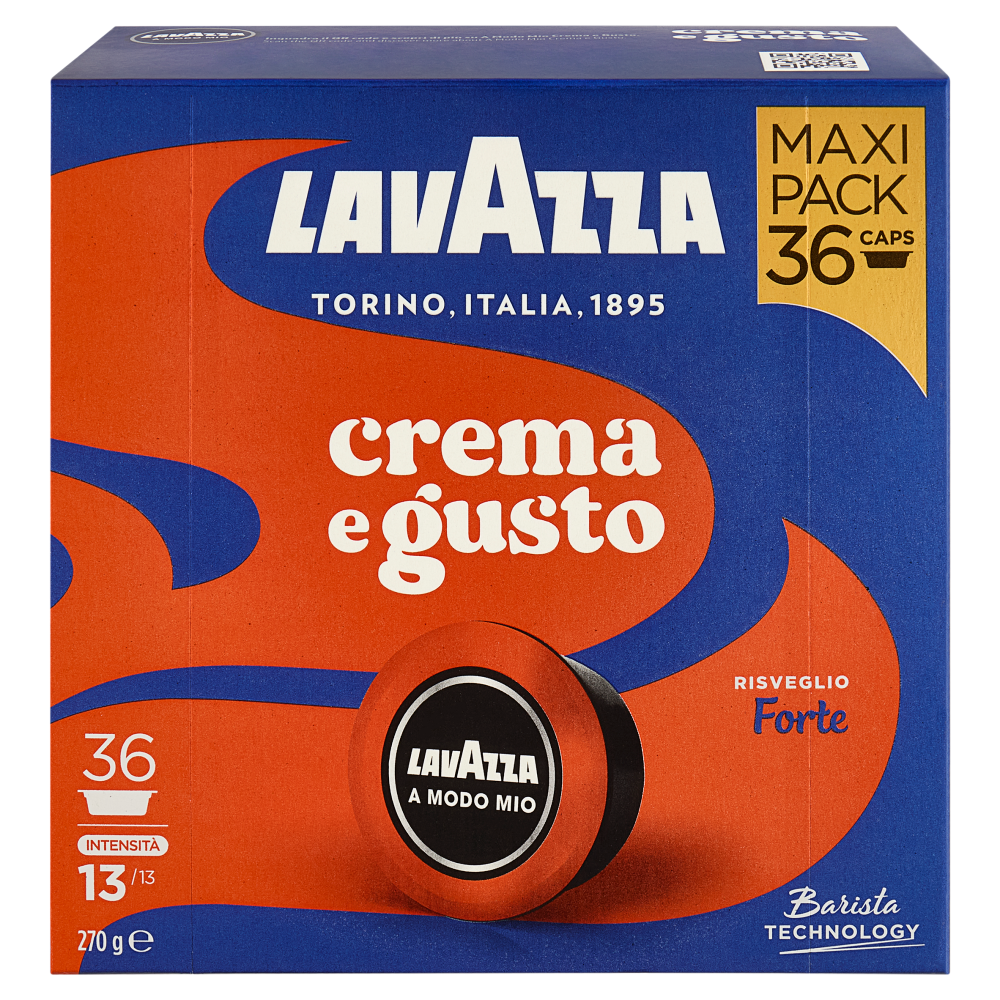 Lavazza A Modo Mio crema e gusto Forte 36 Capsule 270 g