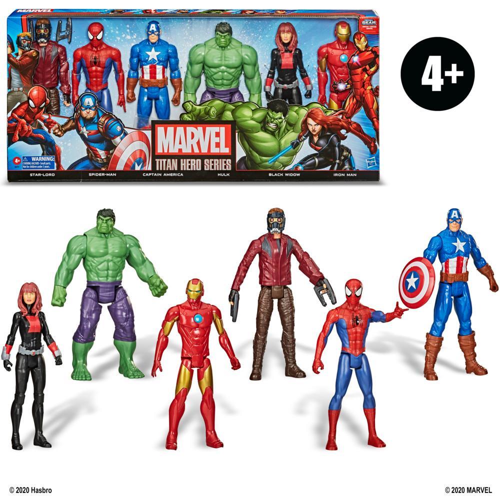 Marvel Avengers multipack 6 titan hero 30 cm Hasbro