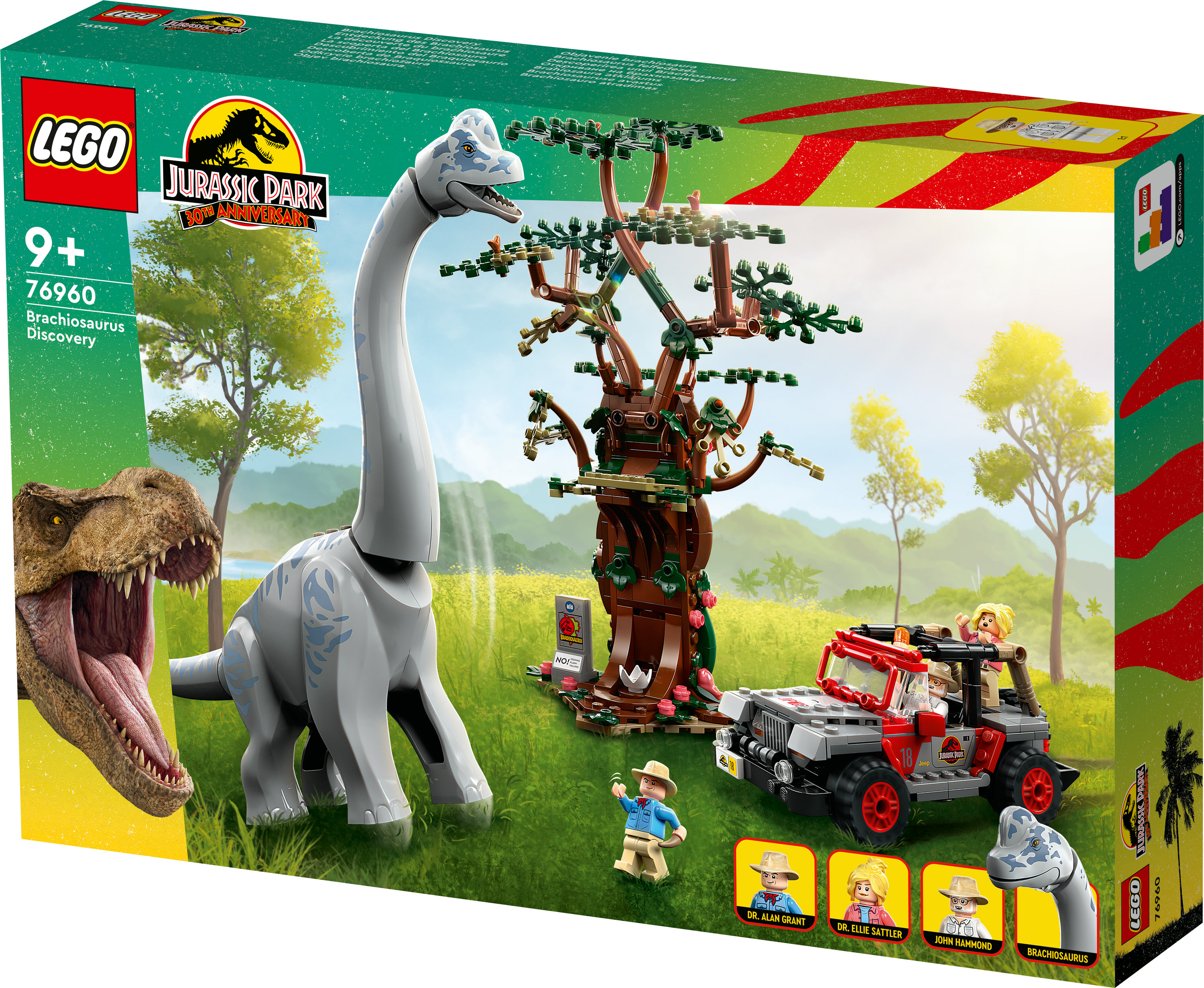 LEGO Jurassic World La scoperta del Brachiosauro