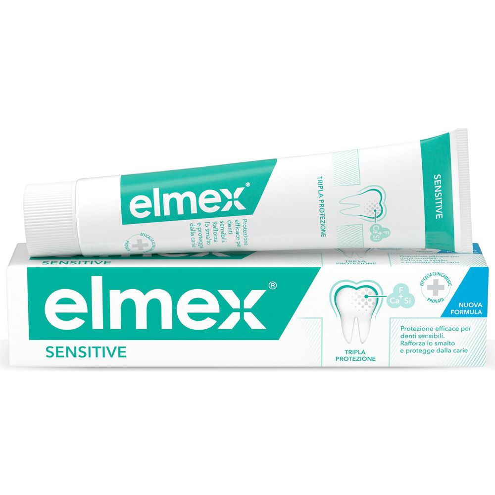 elmex dentifricio Sensitive tripla protezione denti sensibili 75 ml