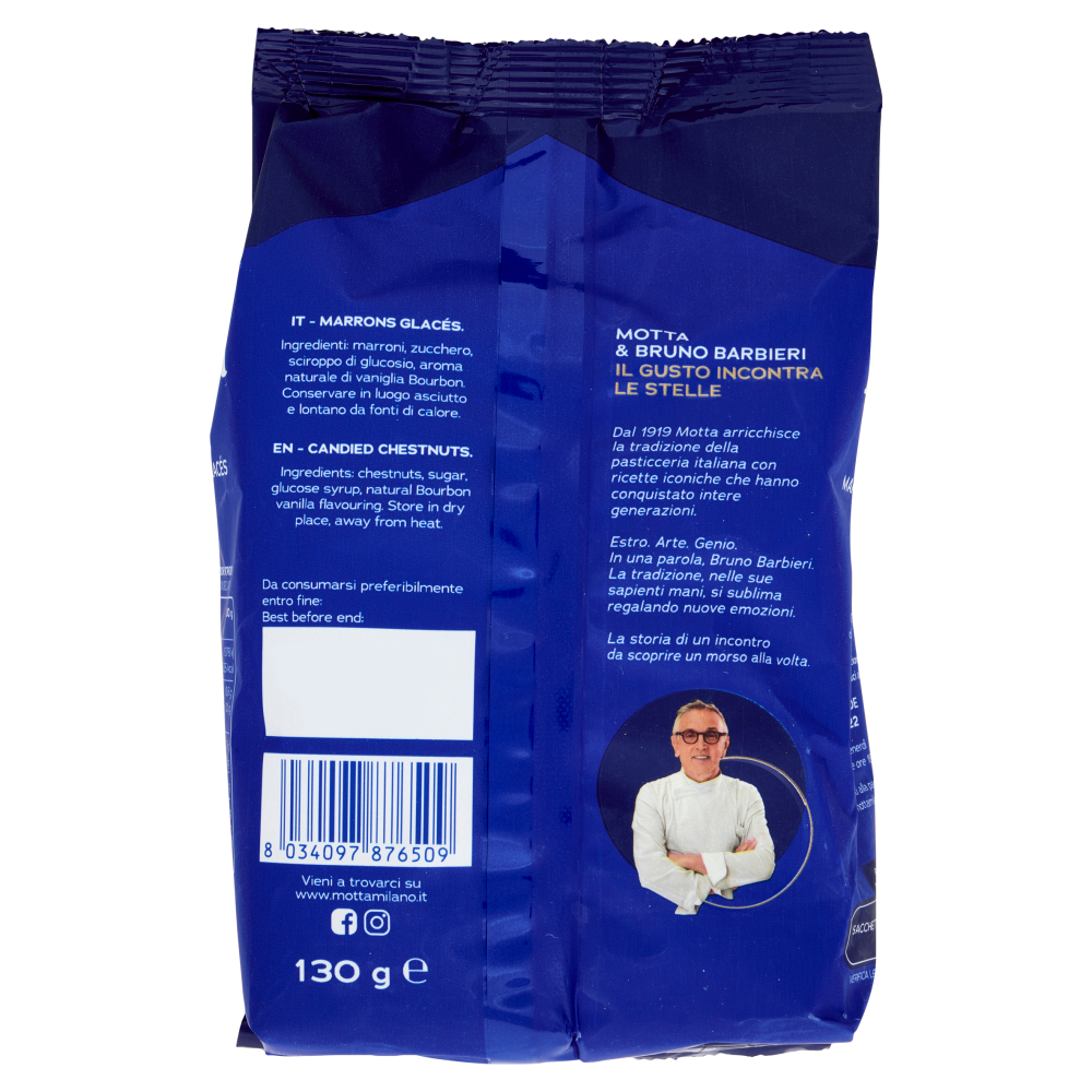 Motta Marrons Glacés Interi 130 g