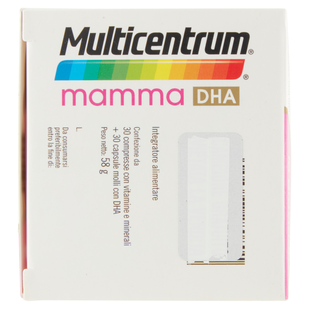 Multicentrum mamma DHA 30 Compresse + 30 Capsule molli 58 g | Carrefour