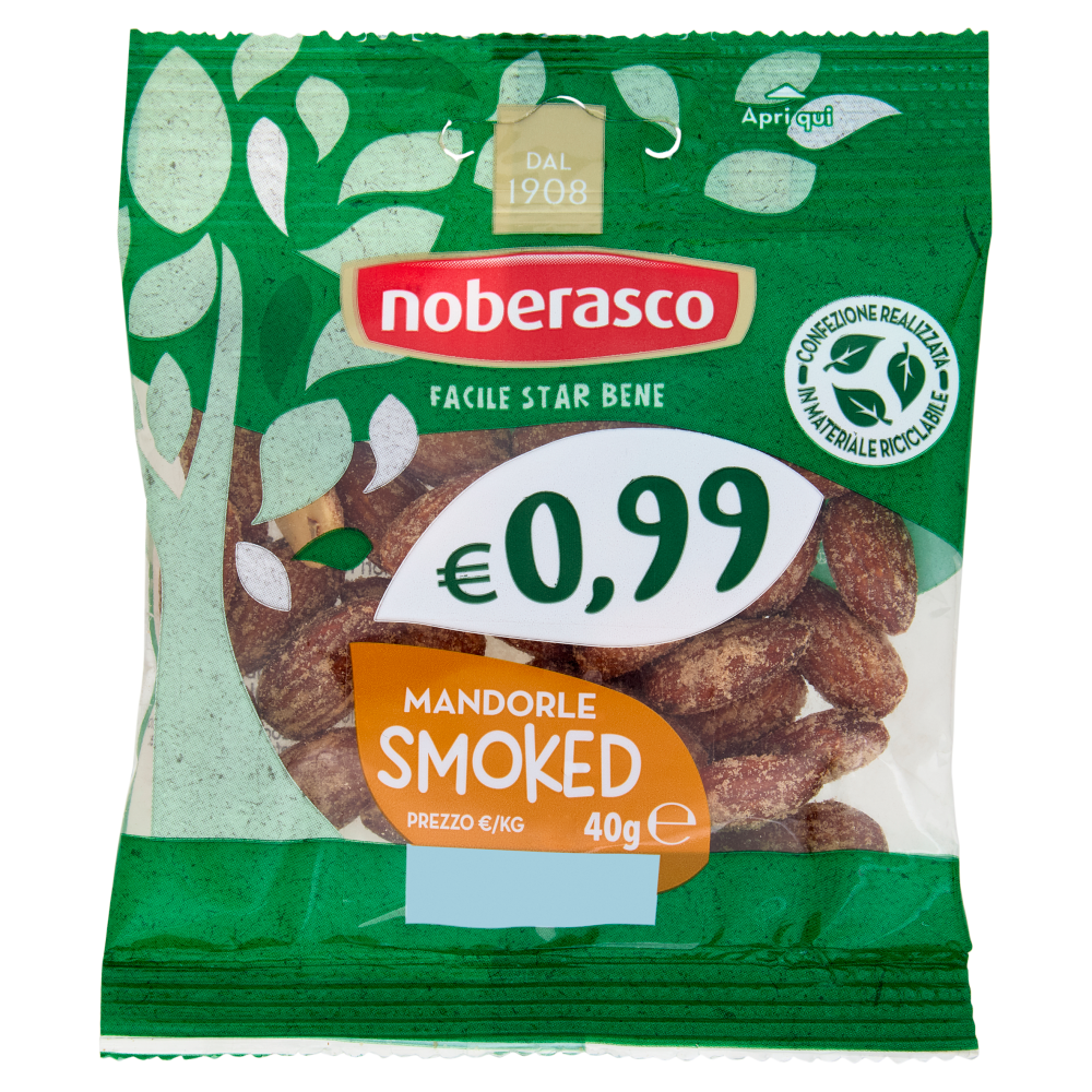noberasco &euro; 0,99 Mandorle Smoked 40 g
