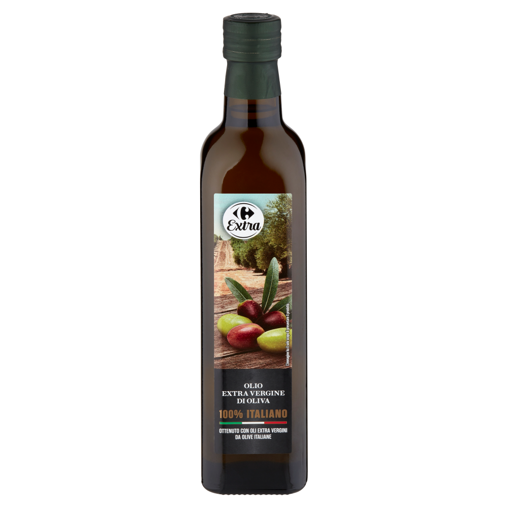 Carrefour Extra Olio Extra Vergine di Oliva 100% Italiano 500 ml