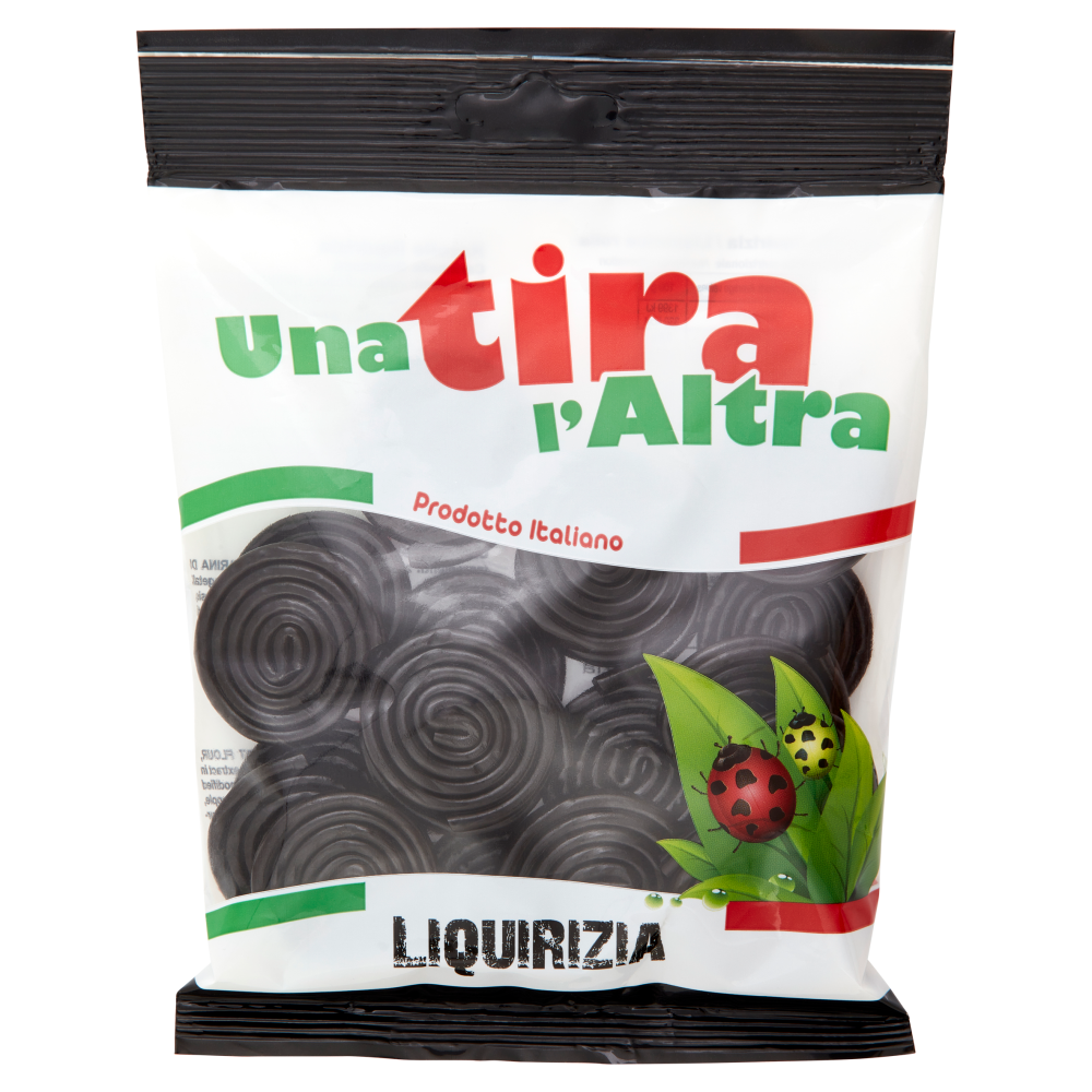 Una tira l'Altra Liquirizia Rotelle alla Liquirizia 200 g