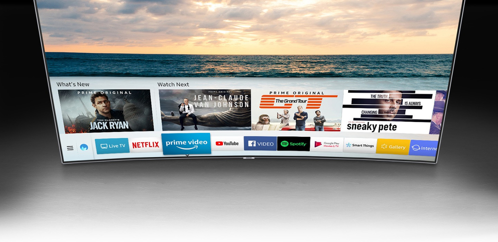 Samsung TV QLED 4K 65" Curved Q8CN 2018