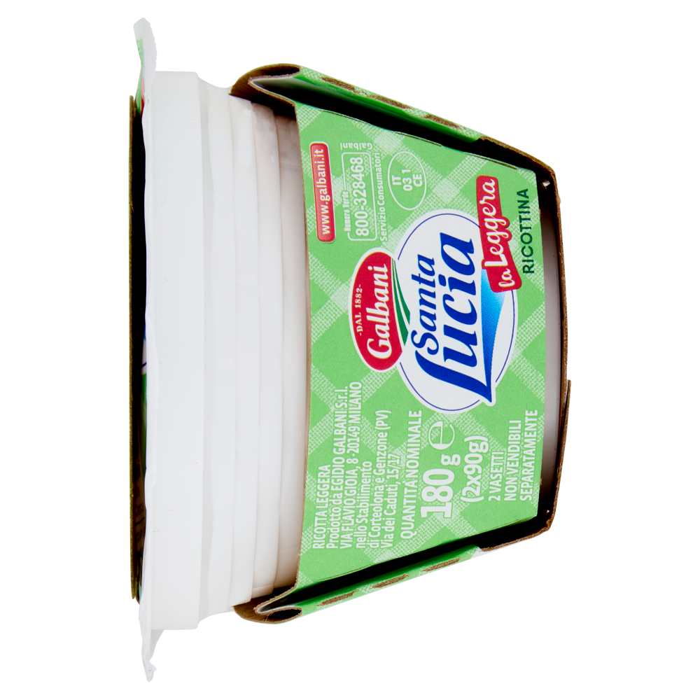 Galbani Santa Lucia Ricottina la Leggera 2 x 90 g