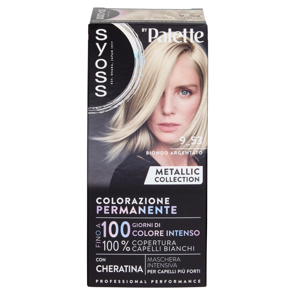 Syoss By Palette Colorazione Permanente 9_53 Biondo Argentato