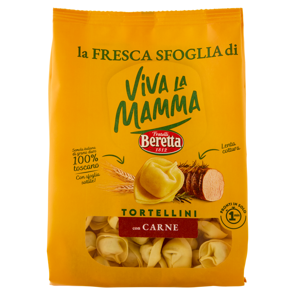 Viva la Mamma la Fresca Sfoglia di Tortellini con Carne 250 g