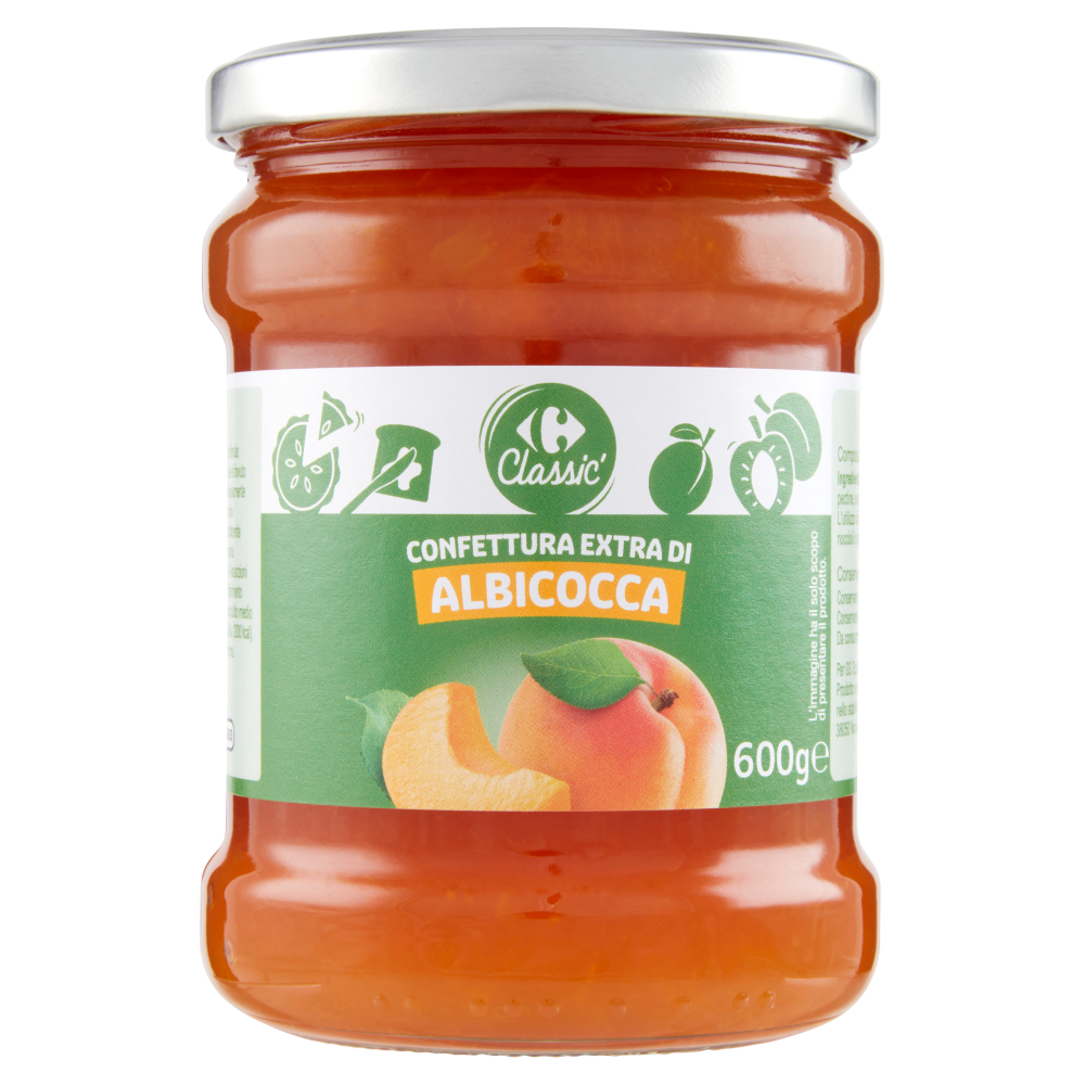 Carrefour Classic Confettura Extra di Albicocca 600 g