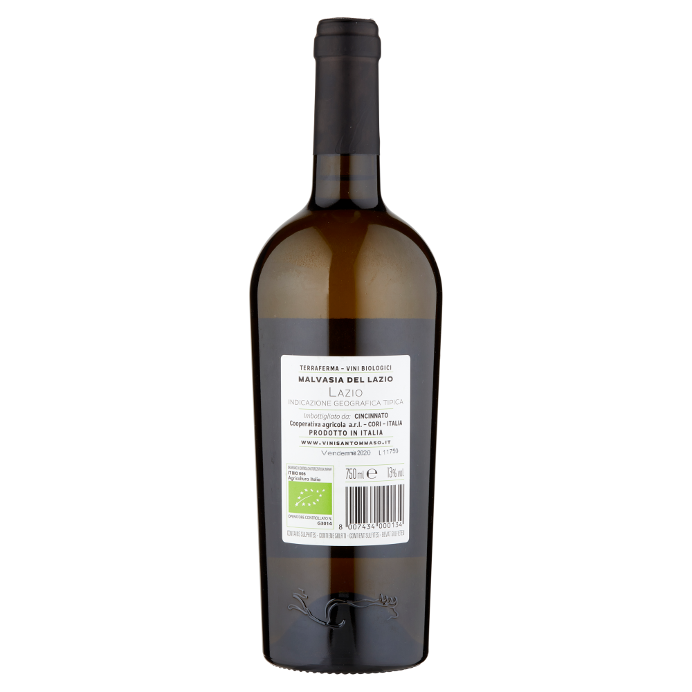 San Tommaso Terraferma Crisoperla Malvasia Lazio IGT 750 ml