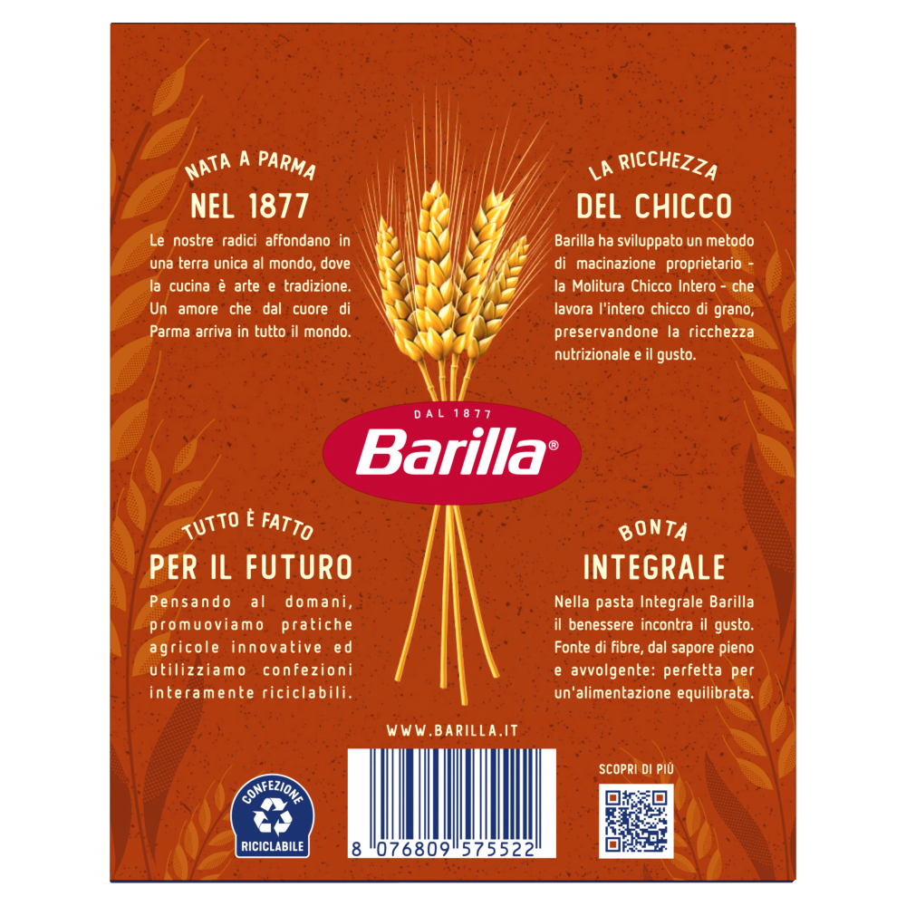 Barilla Pasta Integrale Farfalle 500g