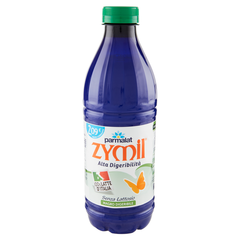 Zymil Alta Digeribilità Senza Lattosio Magro Digeribile 100% Latte d'Italia 1000 ml