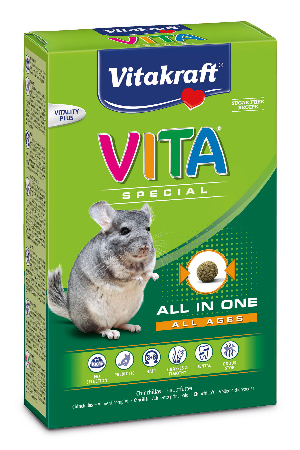 Vitakraft Vita Special Regular cincillà 600 g