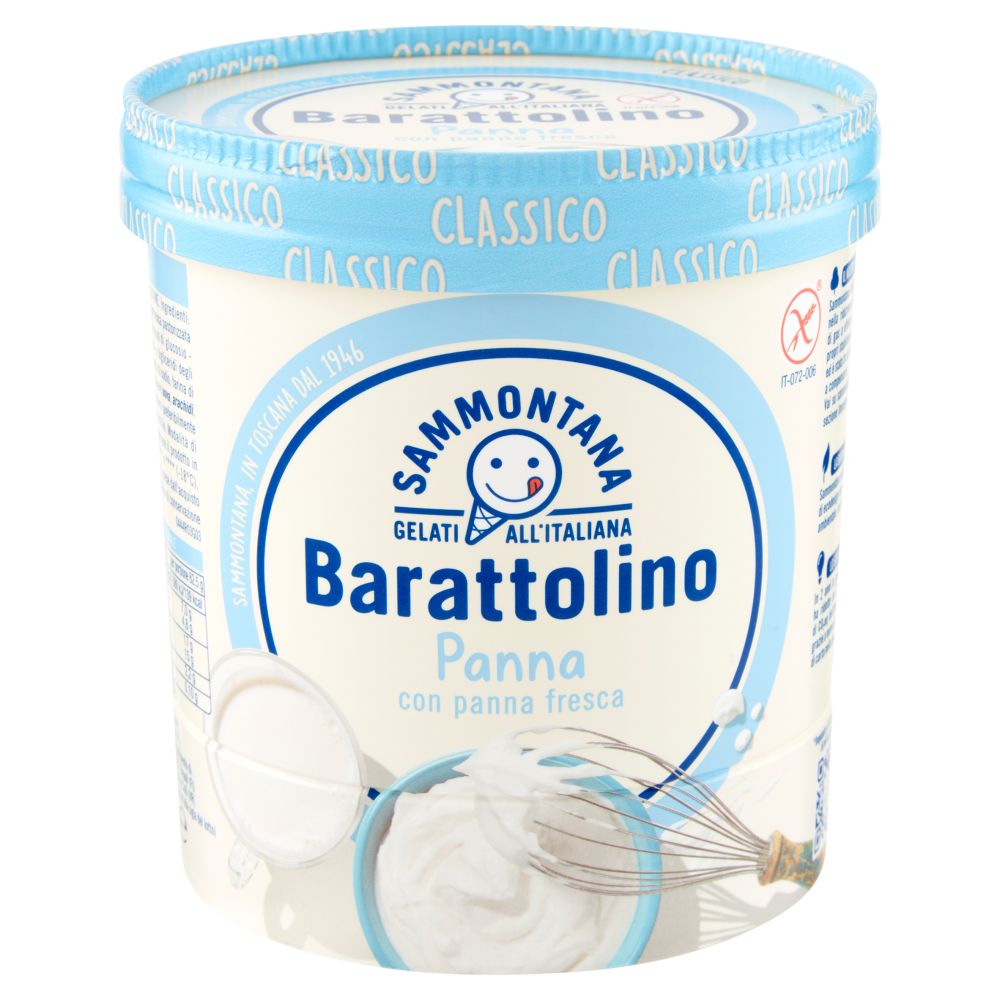 Sammontana Barattolino Classico Panna 500 g