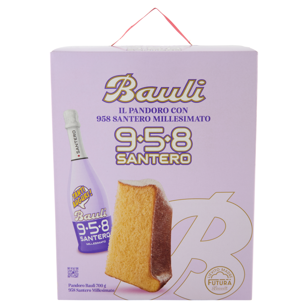Bauli 958 Santero Pandoro Bauli 700 g + 958 Santero Millesimato 75 cl