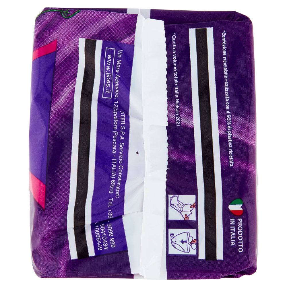 Lines Seta ultra lungo con ali 22 pz