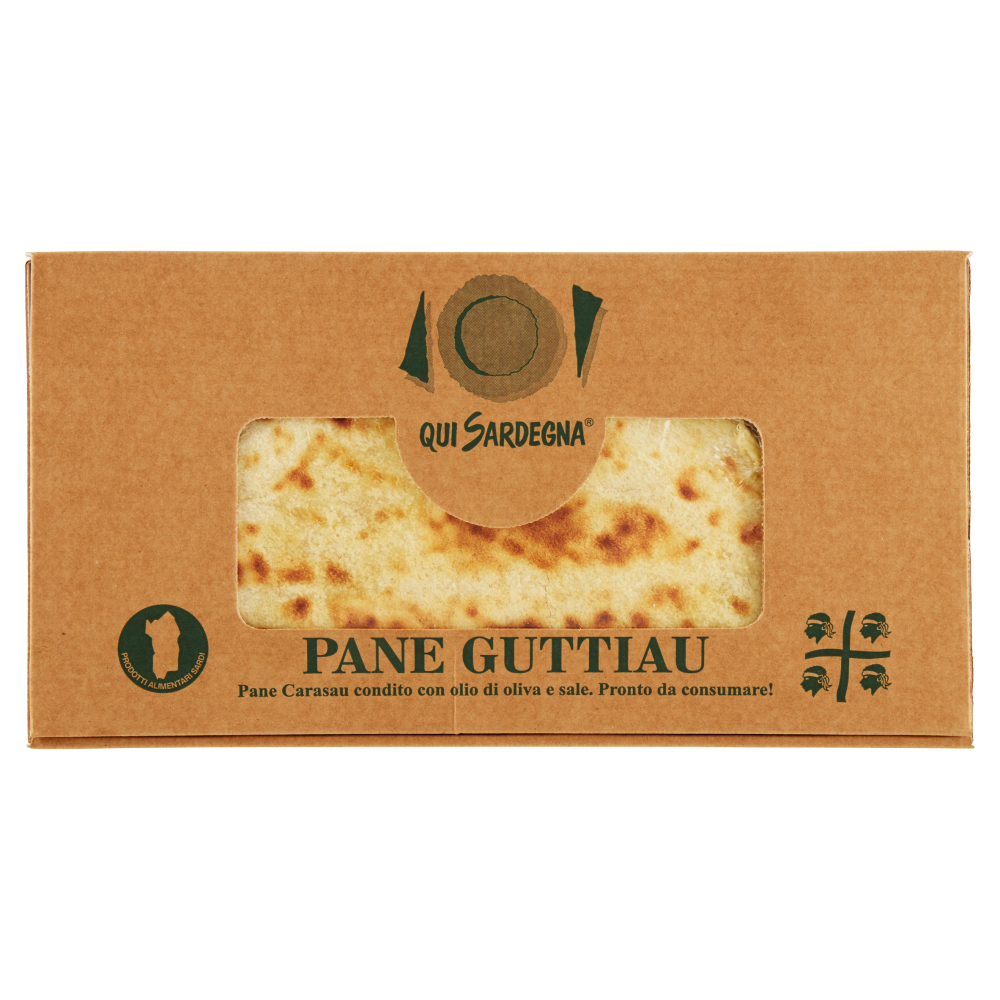 Qui Sardegna Pane Guttiau 4 Mori 300g