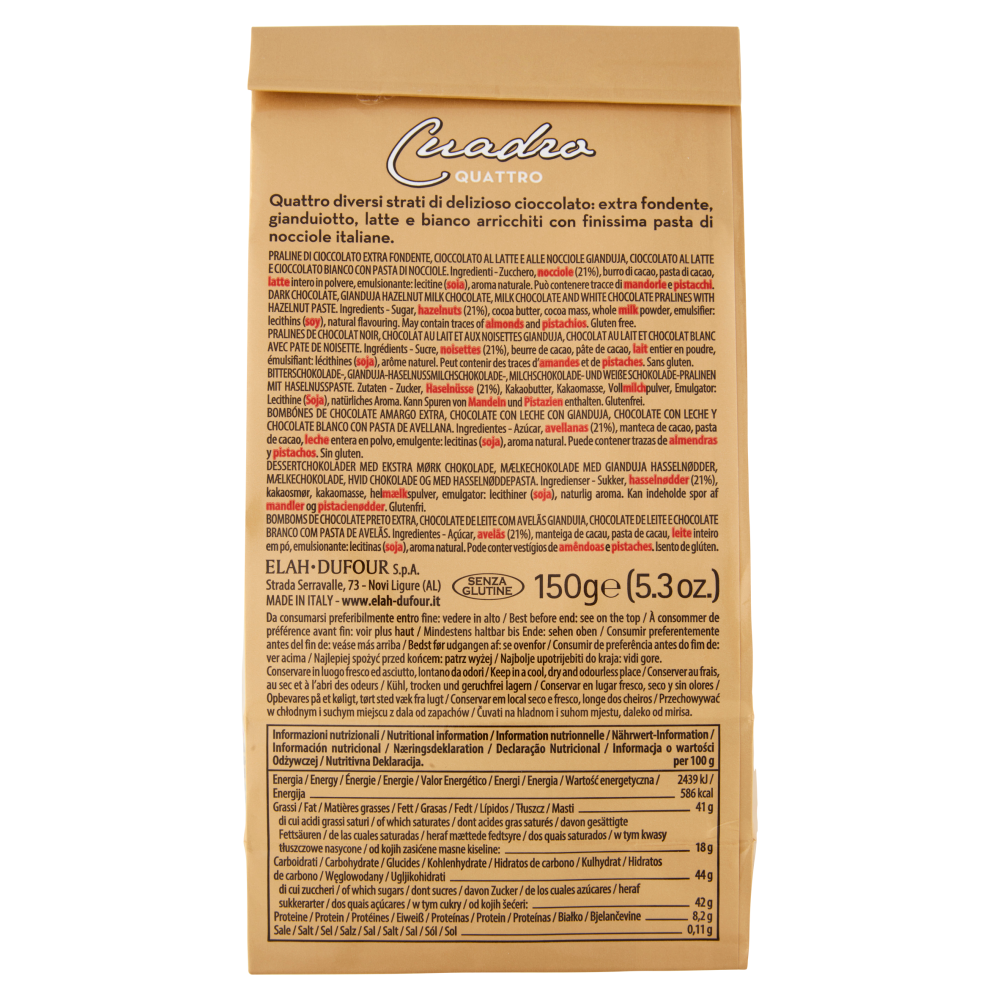 Novi Cuadro Quattro 150 g