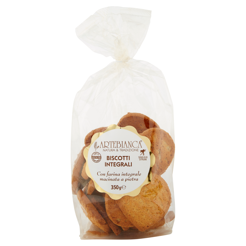 Artebianca Biscotti Integrali 350 g