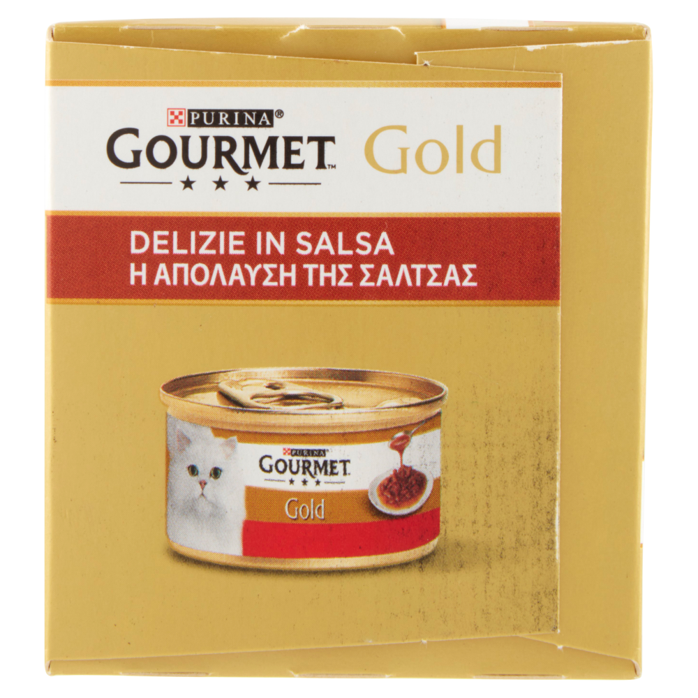 PURINA GOURMET Gold Delizie in Salsa Pollo / Manzo 4x85g