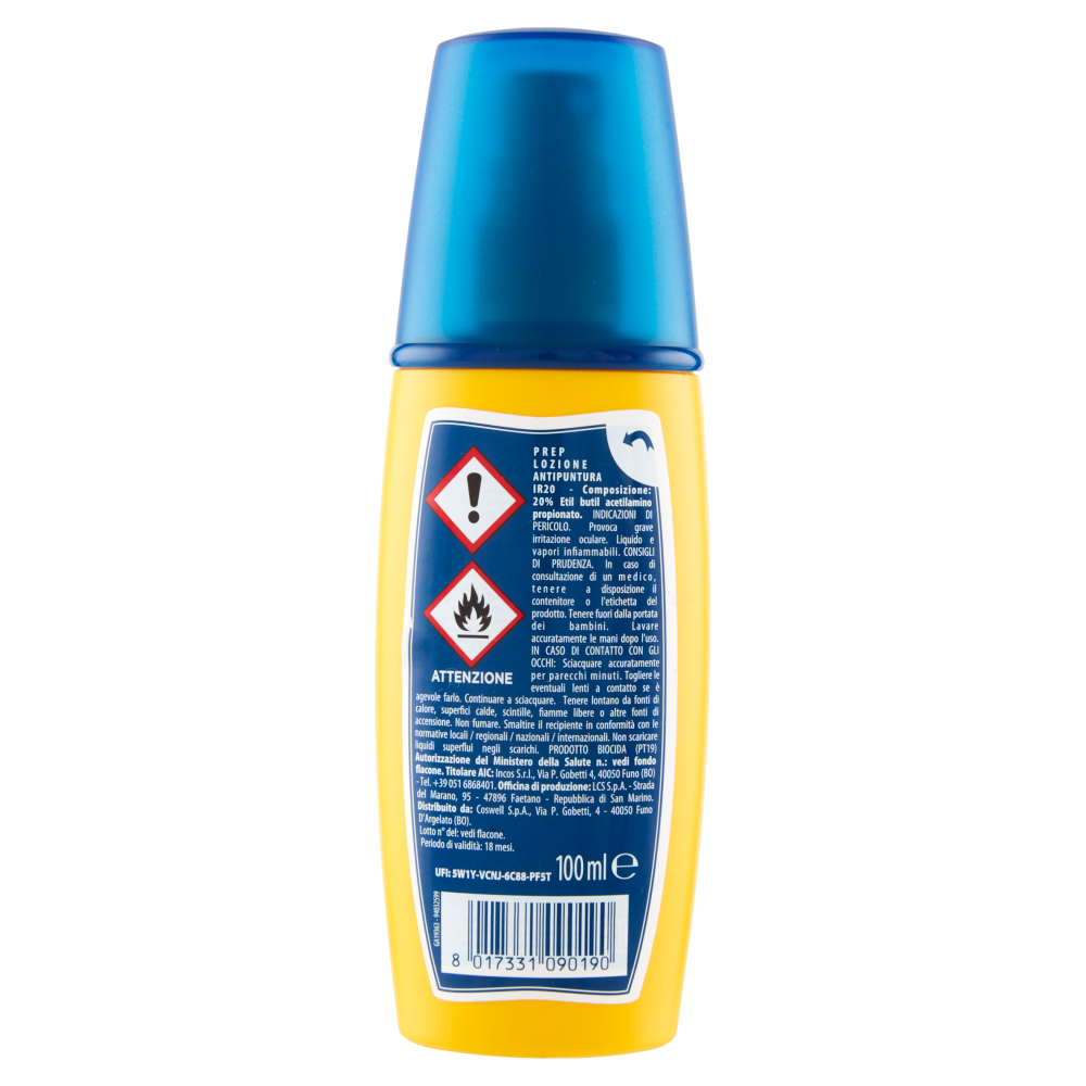 Prep Extra Protection Lozione Antipuntura 100 ml
