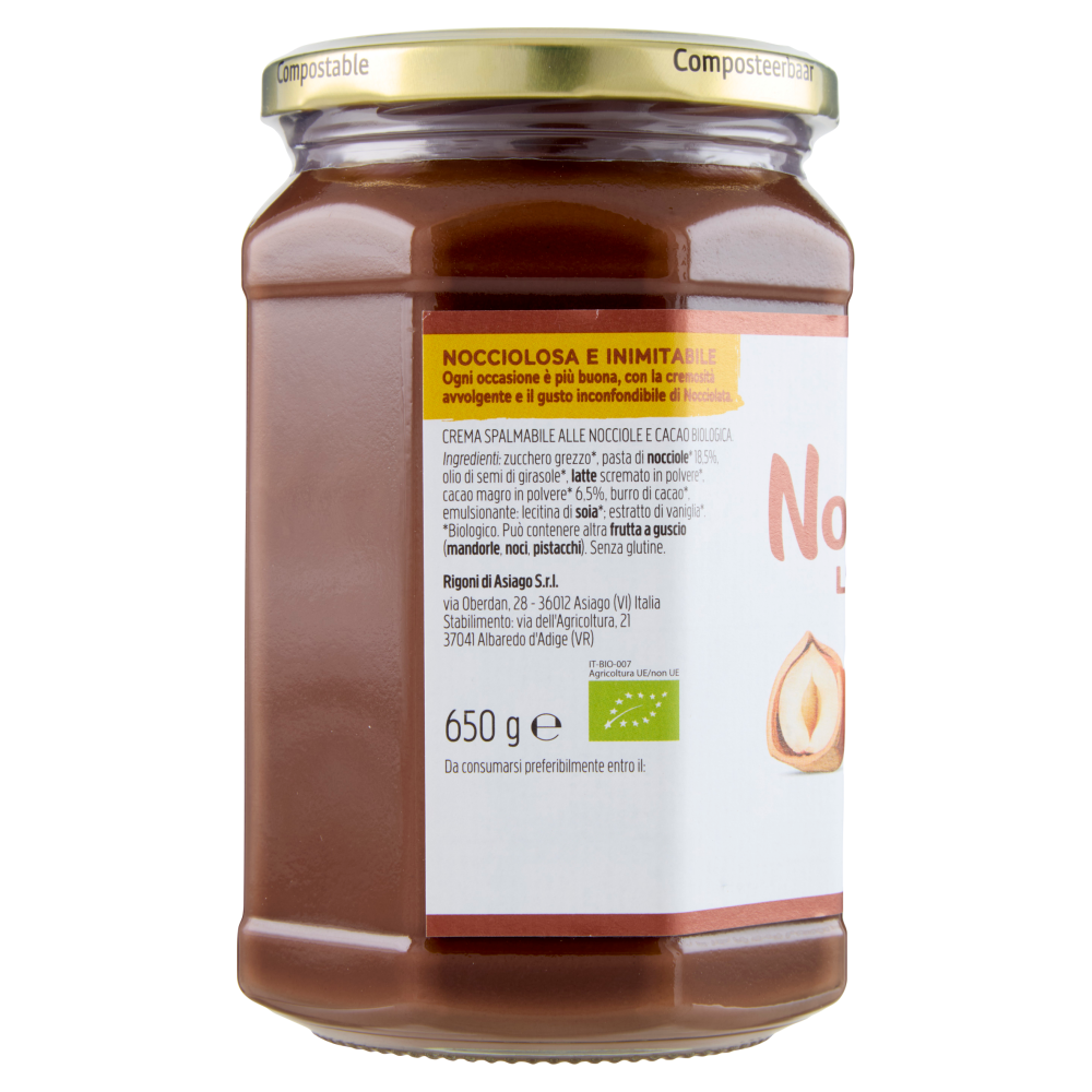 Rigoni di Asiago Nocciolata l'Originale bio 650 g