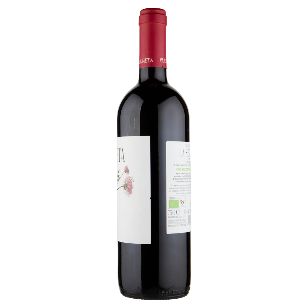 Planeta la Segreta Rosso Sicilia DOC Biologico 75 cl
