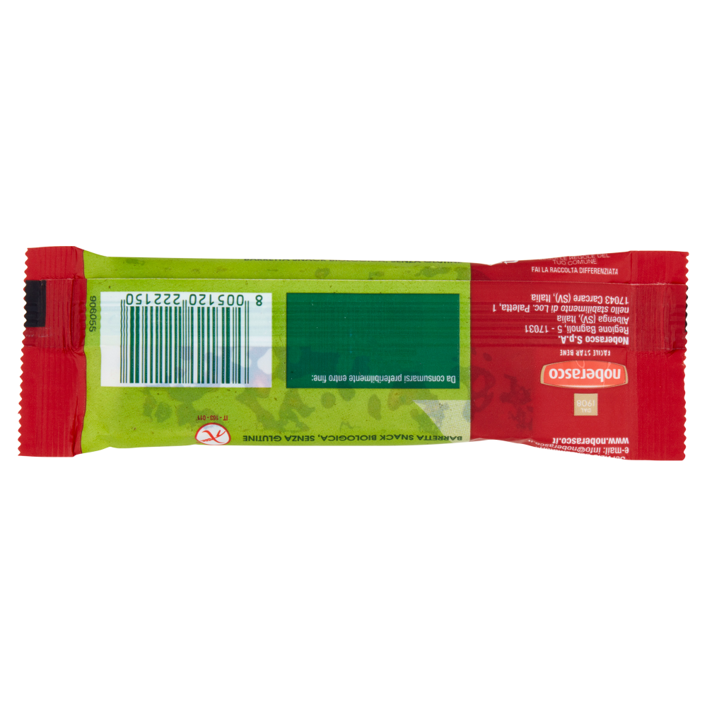 noberasco Bio Barretta con Goji, Physalis e Mirtilli 30 g