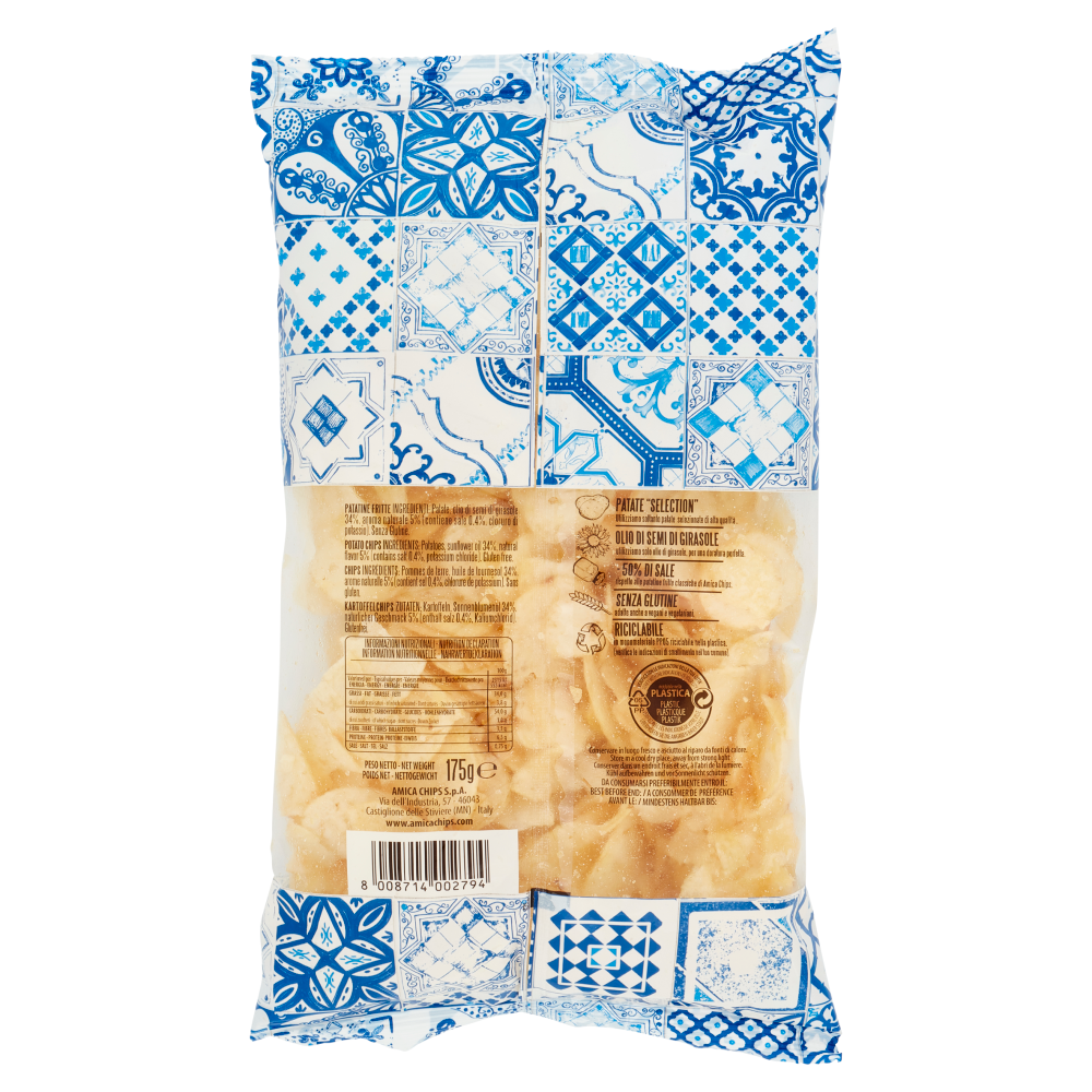 Amica Chips Sapore di sale 175 g