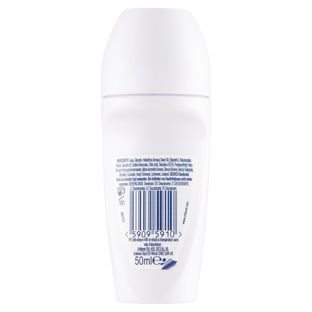 Dove 0% Aluminium Salts Cucumber Scent 50 ml