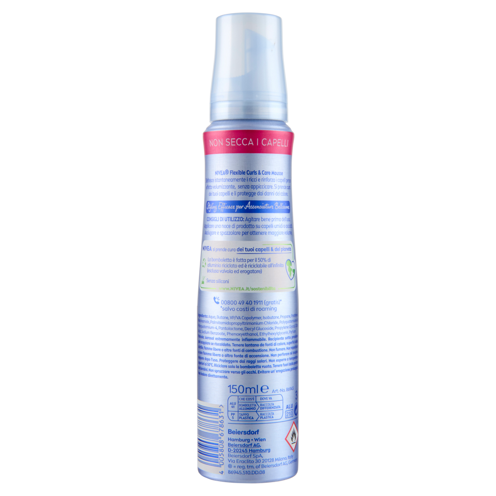Nivea Flexible Curls & Care Styling Mousse 150 ml